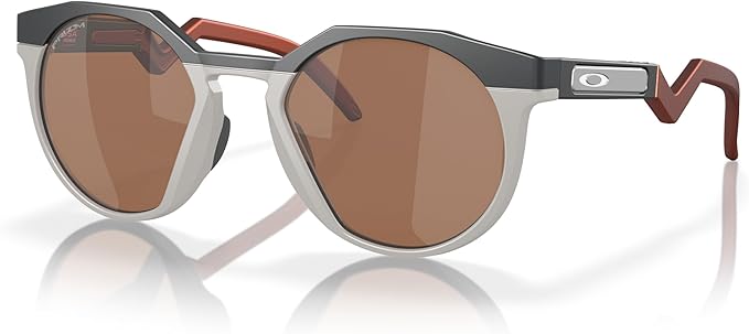 Oakley HSTN OO 9242 Hombres Gafas de sol, Carbono mate/tungsteno Prizm, 52/21/142